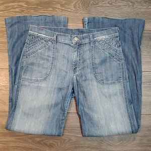 ❤7 FOR ALL MANKIND LIGHTWEIGHT TROUSER JEANS, 14